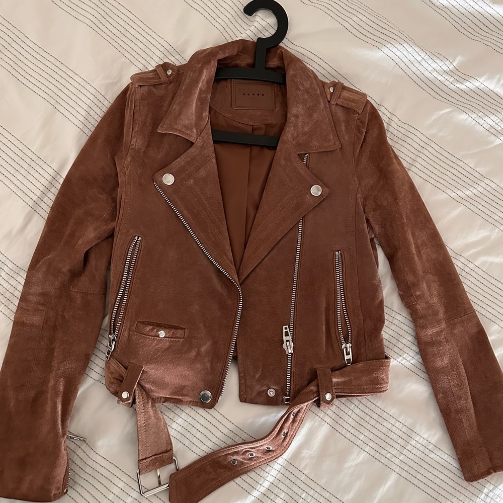 BlankNYC Suede Leather Jacket